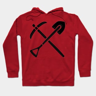 Western Era - Pick Axe and Shovel Hoodie